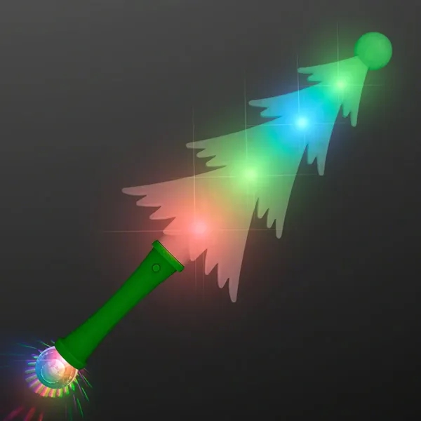 Frosty Christmas Tree Light Up Wand - Image 3