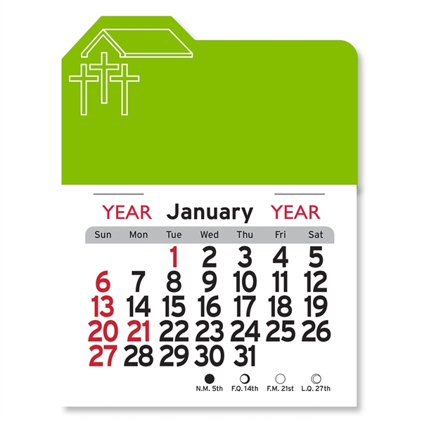 Church Peel-N-Stick® Calendar - Image 2