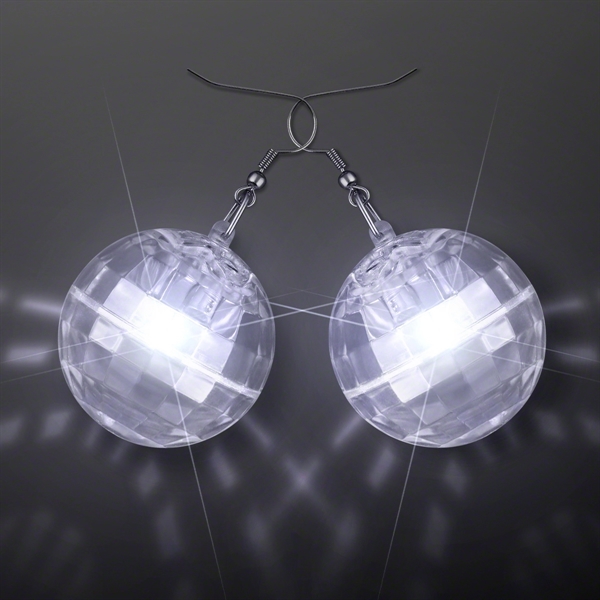 Light Projecting Disco Ball Earrings - Image 4