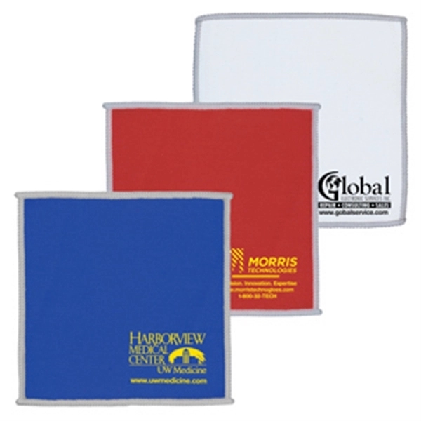 Doubleside 6" x 6" 2-in-1 Microfiber Cloth & Towel - Image 1