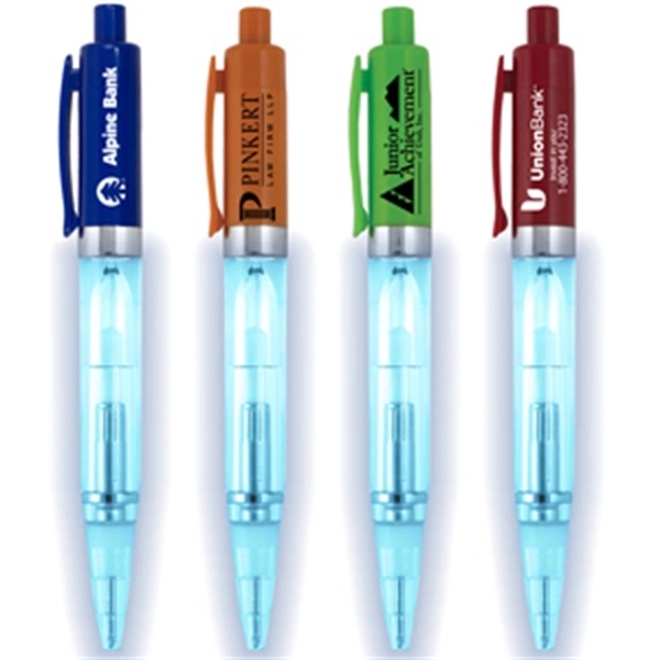 Vicente Light Up Pen with BLUE Color LED Light - Image 9