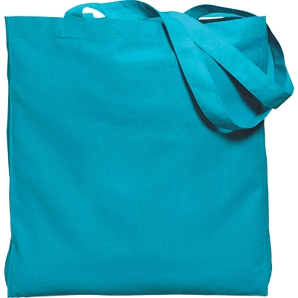 Colored Gusseted Economy Tote - Image 7
