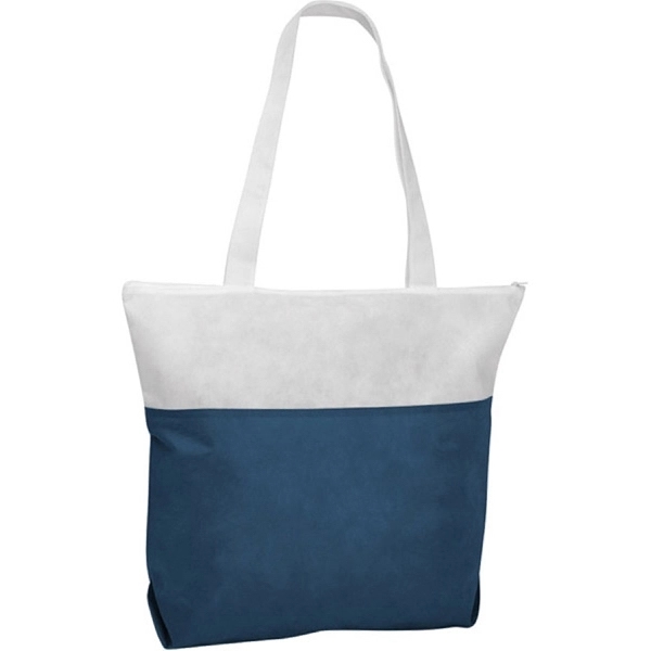Poly Pro Two-Tone Zippered Tote - Image 5