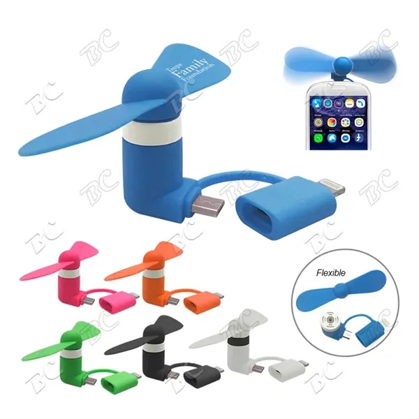 Mini USB Promotional Fan - Image 1