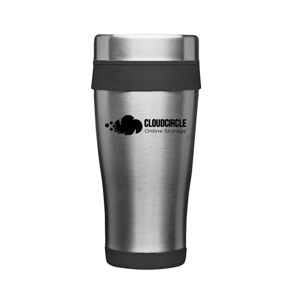 16 oz. Grab-N-Go Insulated Stainless Steel Mugs 1 Color Imp.