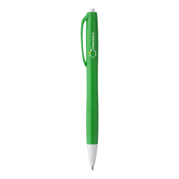 Bold Color Plastic Ballpoint Pen - Image 7