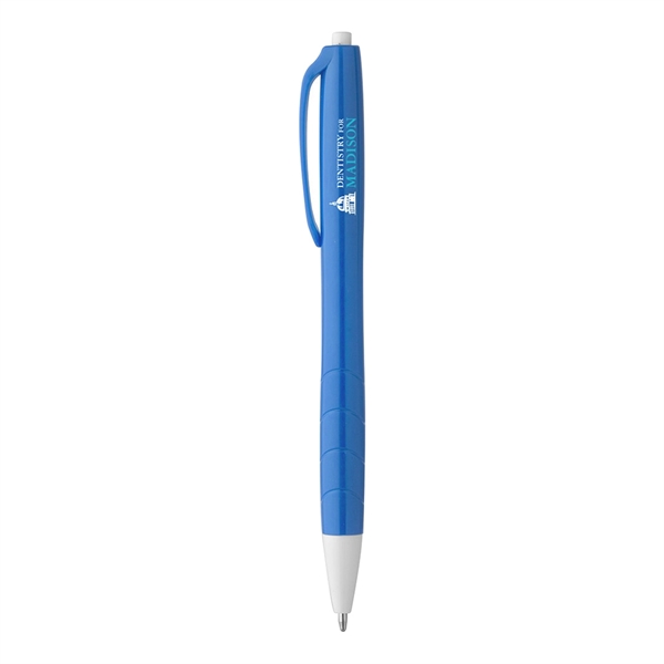 Bold Color Plastic Ballpoint Pen - Image 8