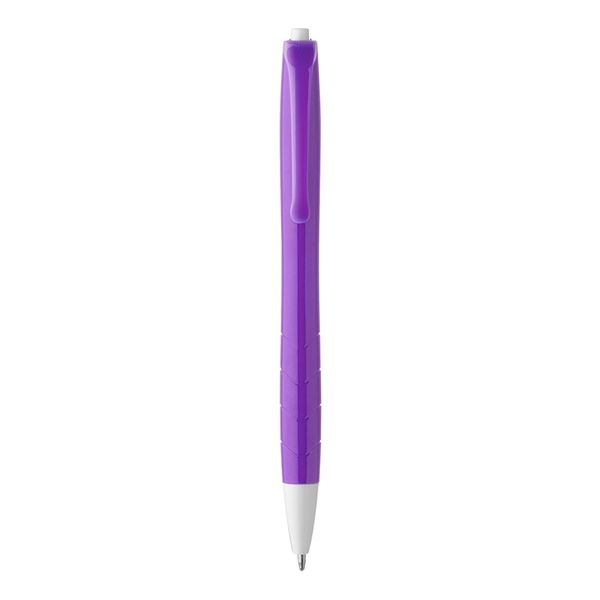Bold Color Plastic Ballpoint Pen - Image 10