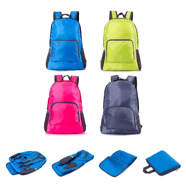 Foldaway Lightweight Backpack with LOW MOQ 50pcs - Image 1