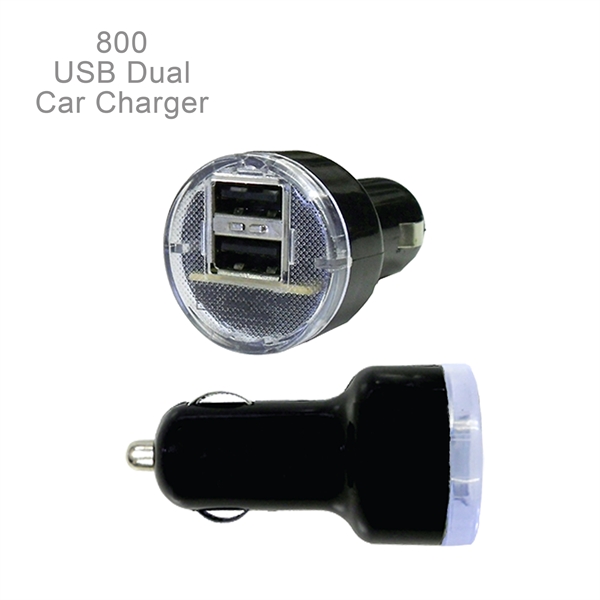 USB Dual Car Portable Charger - Auto Power Chargers - Image 3
