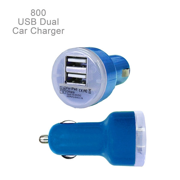 USB Dual Car Portable Charger - Auto Power Chargers - Image 4