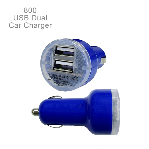 USB Dual Car Portable Charger - Auto Power Chargers - Image 5
