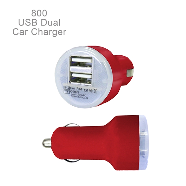USB Dual Car Portable Charger - Auto Power Chargers - Image 6