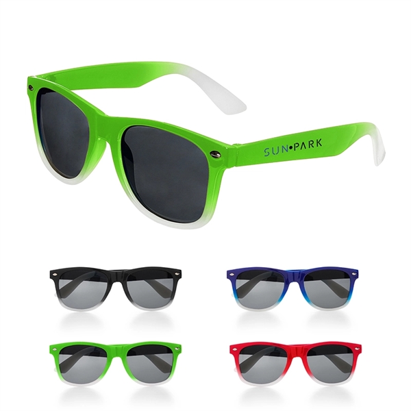 Gradient Frame Sunglasses - Image 1