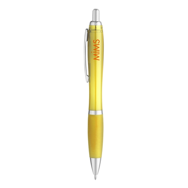 Translucent Curvy Ballpoint Pen - Image 3