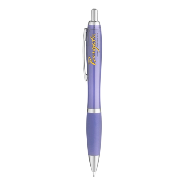 Translucent Curvy Ballpoint Pen - Image 6