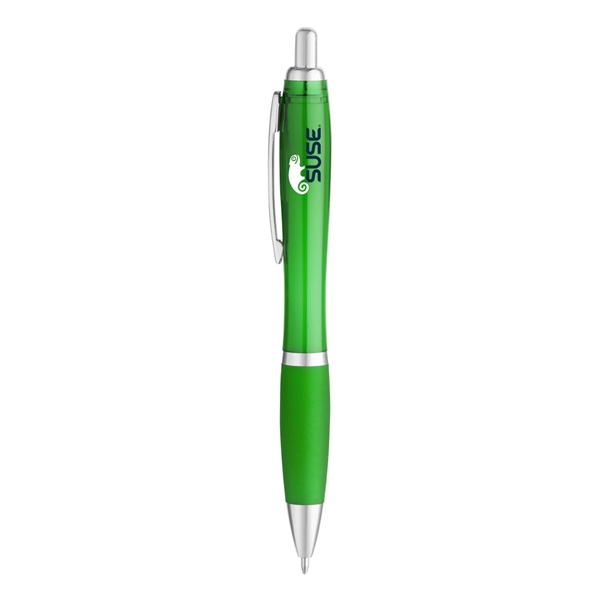 Translucent Curvy Ballpoint Pen - Image 9