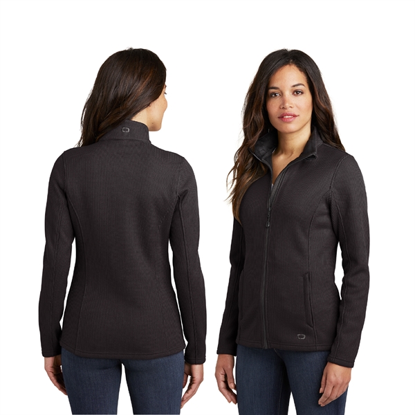 OGIO® Ladies Grit Fleece Jacket - Image 2