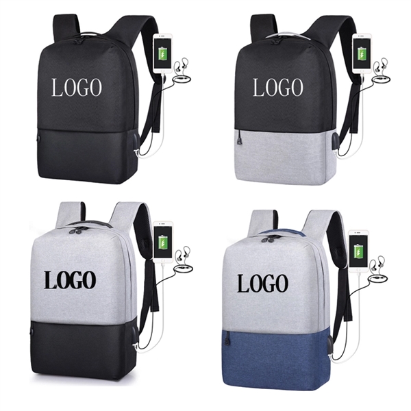 USB Charging Anti-theft Backpack - Image 1