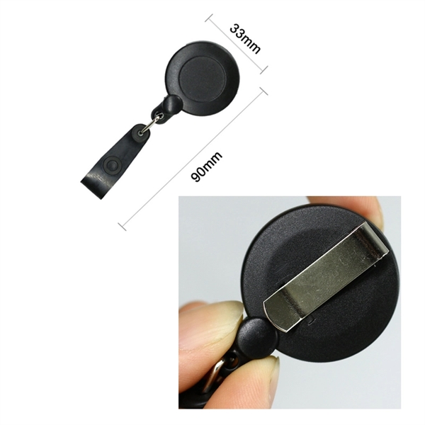 Retractable Tag Clip Holder Buckle - Image 2
