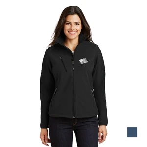 Port Authority® Ladies Textured Soft Shell Jacket