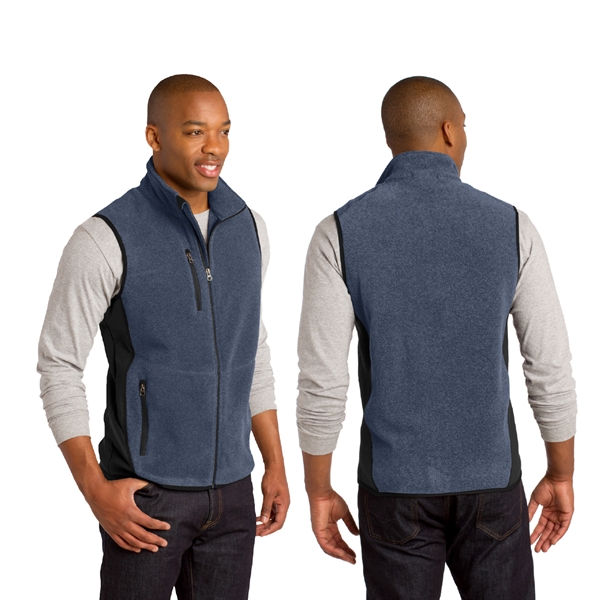 Port Authority® R-Tek® Pro Fleece Full-Zip Vest - Image 2