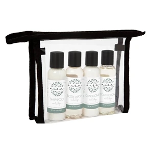 Toiletry Gift Set with Colored Caps