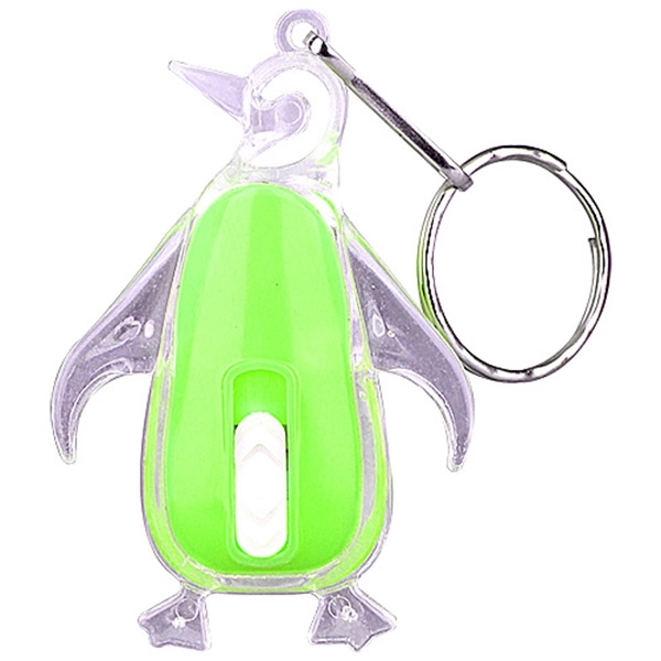 Penguin Shaped Flashlight w/ Key Chain - Image 3