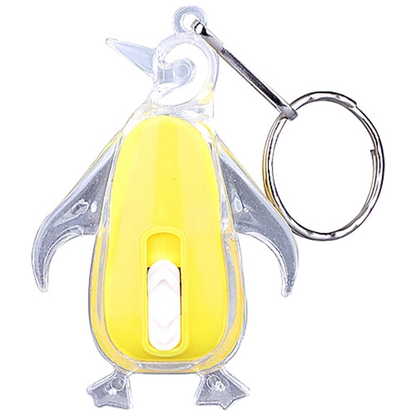 Penguin Shaped Flashlight w/ Key Chain - Image 5