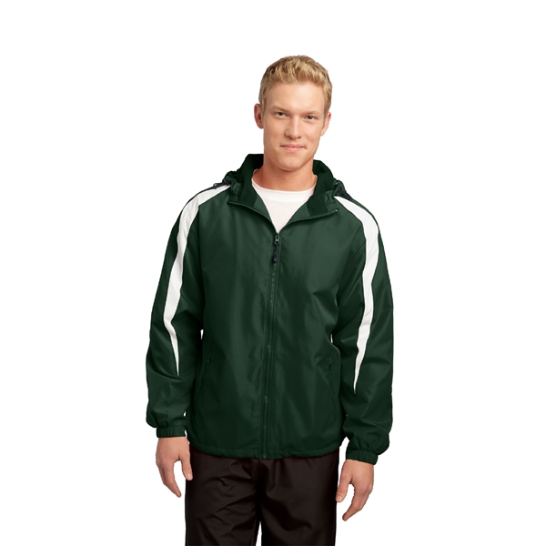 Sport-Tek® Fleece-Lined Colorblock Jacket - Image 6