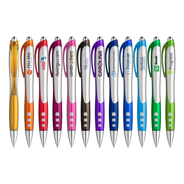 Jazzy Click Action Ballpoint Pen - Image 1