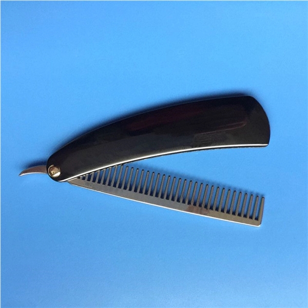 Stainless Steel Folding Comb - Image 5