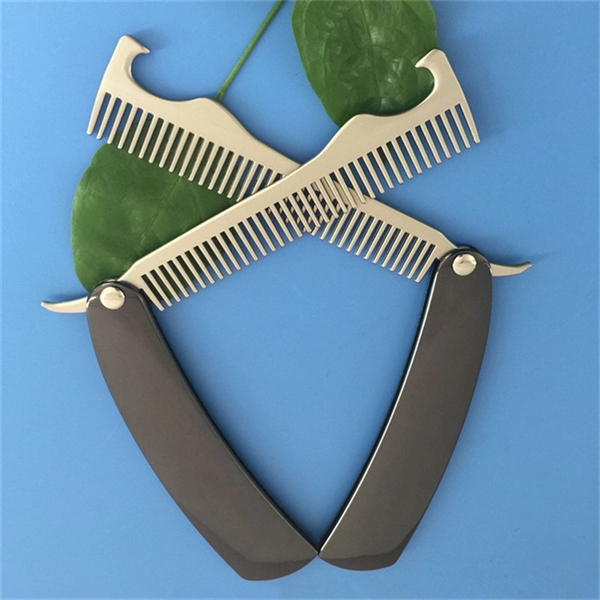 Metal Folding Comb Bottle Opener - Image 4