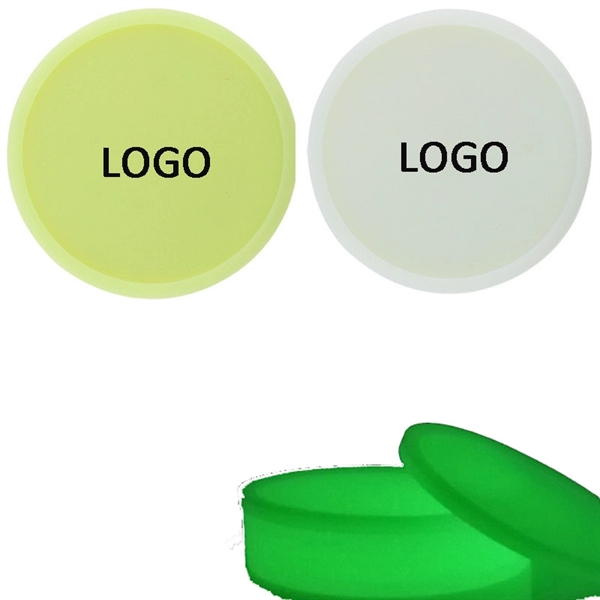 Fluorescent Silicone Coasters - Image 1