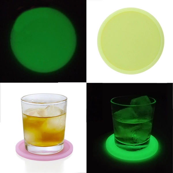 Fluorescent Silicone Coasters - Image 2