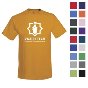 Hanes® ComfortSoft® Short Sleeve Crew T-Shirt (colors)