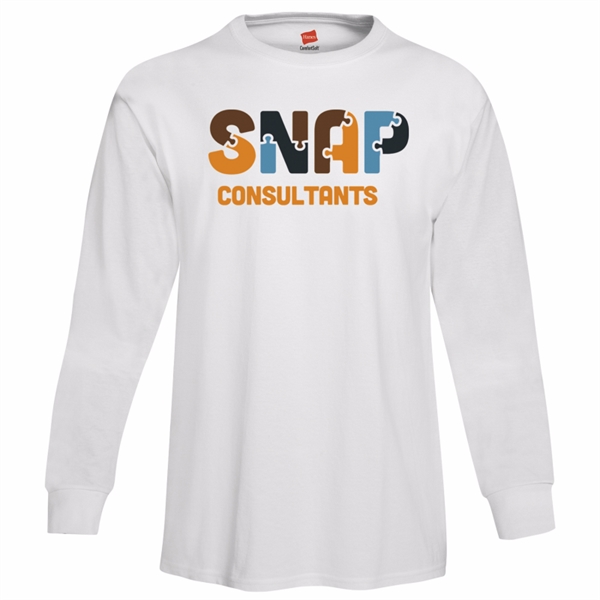 Hanes® ComfortSoft® Long Sleeve Crew T-Shirt