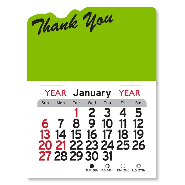 Thank You Peel-N-Stick® Calendar - Image 2