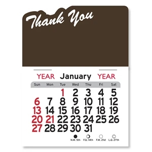 Thank You Peel-N-Stick® Calendar