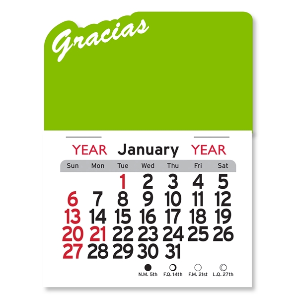 Gracias Peel-N-Stick® Calendar - Image 2