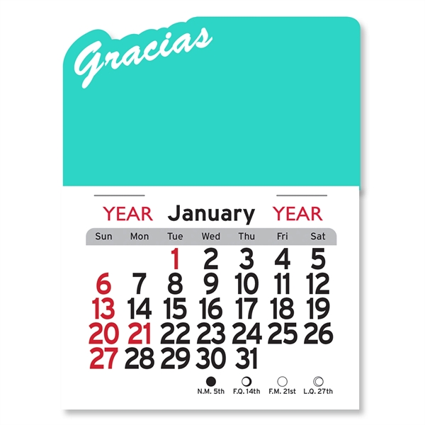Gracias Peel-N-Stick® Calendar - Image 3