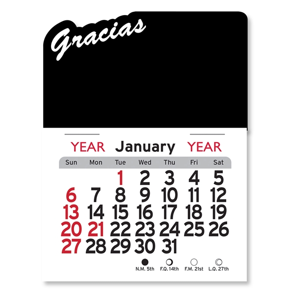 Gracias Peel-N-Stick® Calendar - Image 4