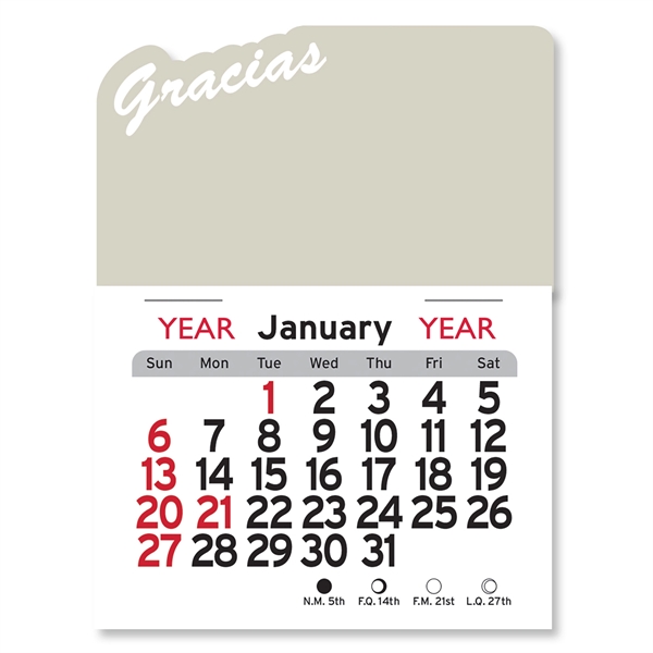 Gracias Peel-N-Stick® Calendar - Image 5