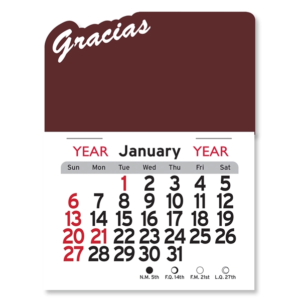 Gracias Peel-N-Stick® Calendar - Image 7
