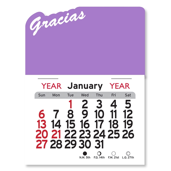 Gracias Peel-N-Stick® Calendar - Image 14