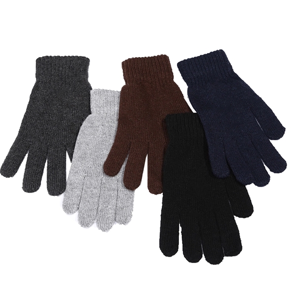Full Finger Knit Gloves - Image 1