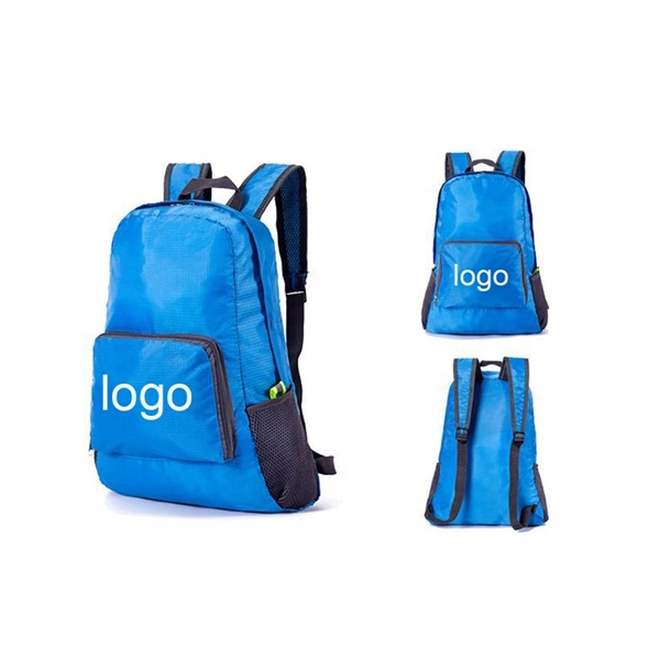 Foldable Lightweight Backpack Travel Bag - Image 3