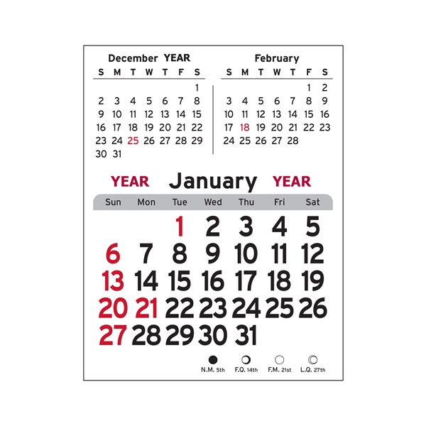 Number One Peel-N-Stick® Calendar - Image 26