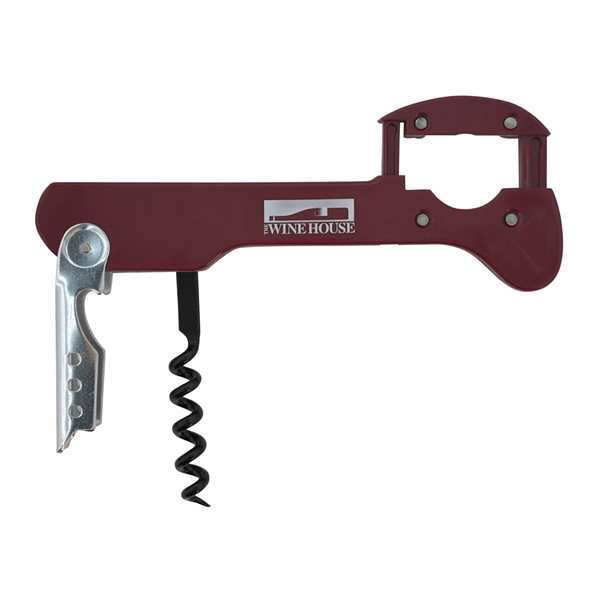 Boomerang Italian Corkscrew with Built-In Foil Cutter - Image 8