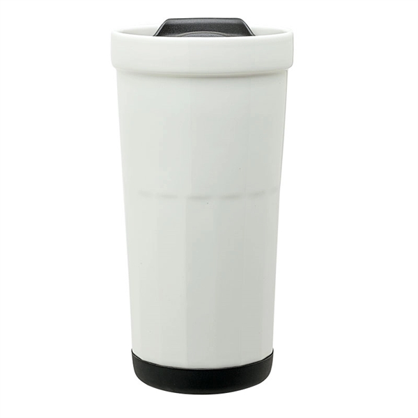 Latte 16 oz. Ceramic Travel Tumbler - Image 5